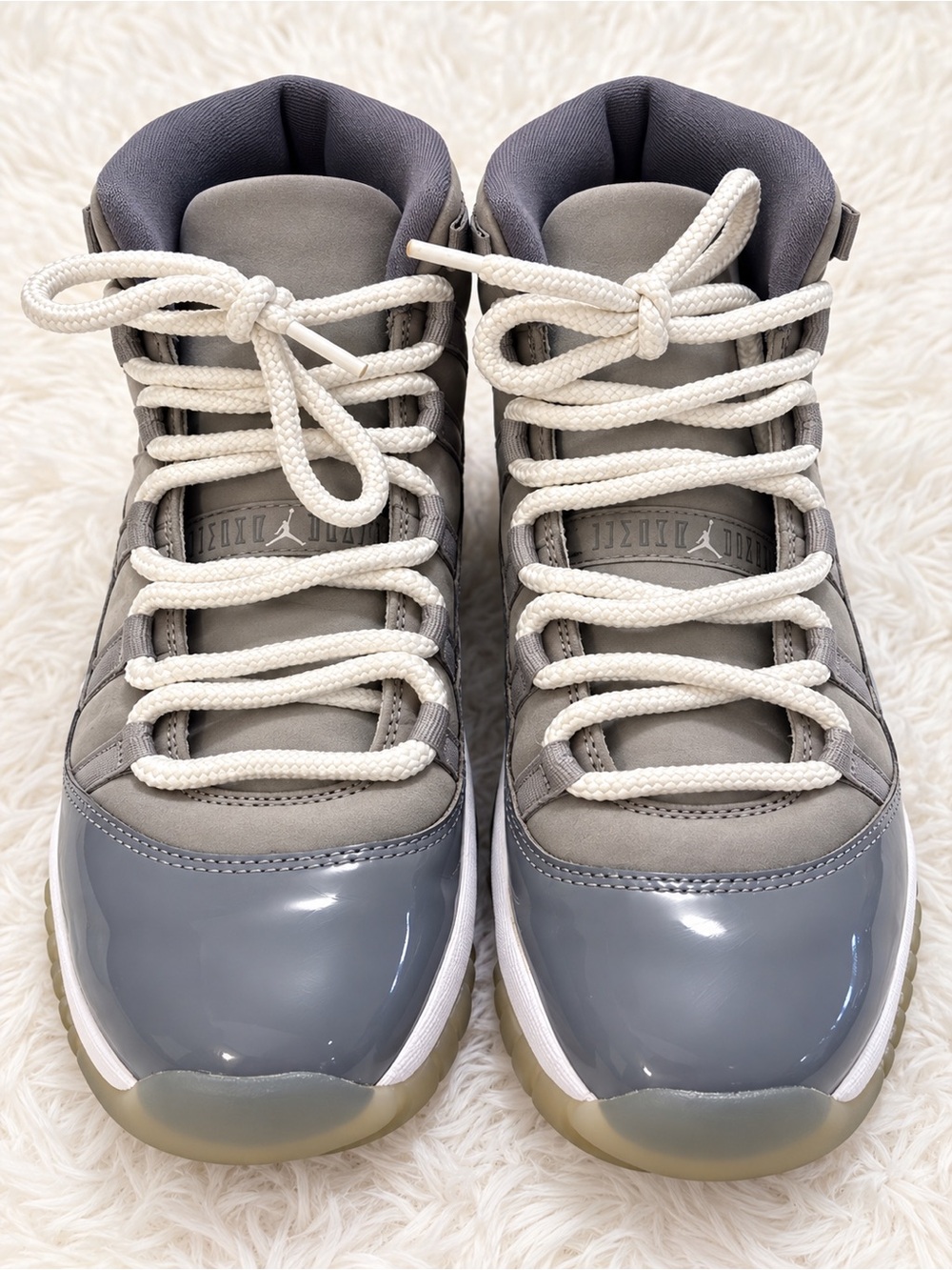 Air Jordan 11 Retro Cool Grey 2021 GS Size 7Y Sneakers 378038-005